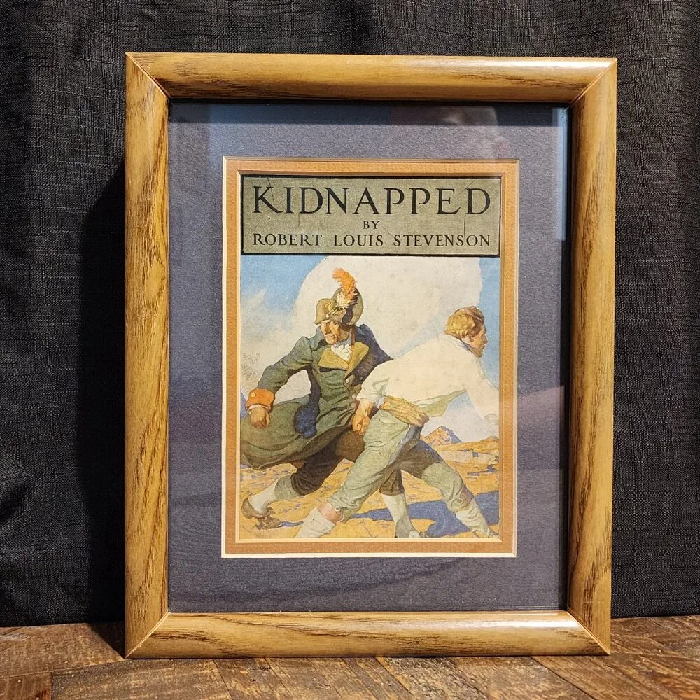 Treasure Island - N.C.Wyeth - Antique Book Cover